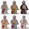 Inson Anatomiyasi Suyak Tuzilishi Yig'ma Qurilish Bloklari Minifigur o'yinchoqlar