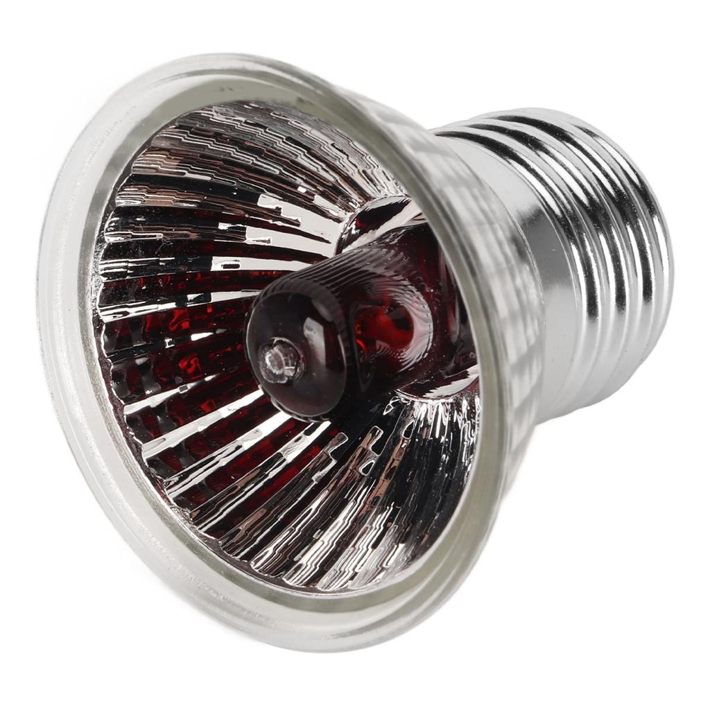 25W Reptile Heat Lamp Replacement Bulb 3.0 Infrared UVA UVB Sunbathe Heat Lamp Bulb for Reptile