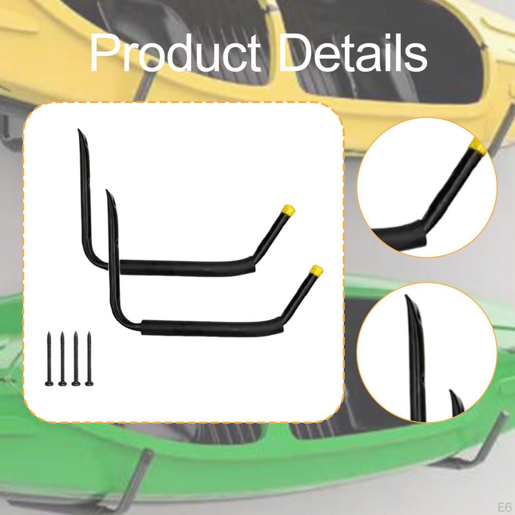 Kayak Storage Rack Bracket Organizer Wall Hanger for Paddleboard Bike Indoor Tools