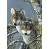 DIY волк 5D алмазная живопись полная круглая дрель животное Алмазная вышивка крестиком мозаика ремесленный подарок настенное искусство домашний декор