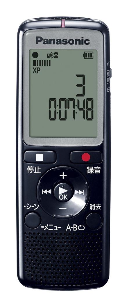 Panasonic IC-диктофон черный RR-QR210-K