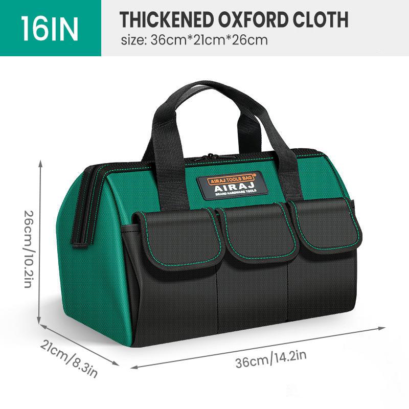 AIRAJ 13/16/18 В Сумка для инструментов Многофункциональная 1680D Ткань Оксфорд Водонепроницаемая Сумка электрика Многокарманная Защита от падений Хранение инструментов