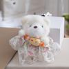 Dress Candy Small Bear Plush Doll Pendant For Girls Gifts And Bag Decorations