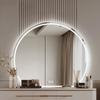 Art Bathroom Makeup Mirror Lamp Wall Korean Asthetic Makeup Mirror Creative Home Design Accessories