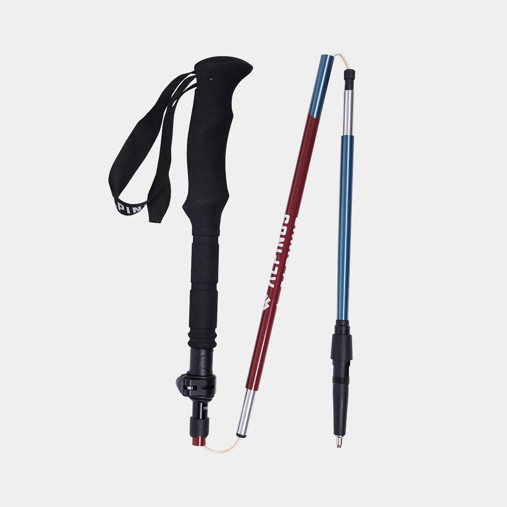 Alpinus Aosta Trekking Poles Red And Blue Nx11311