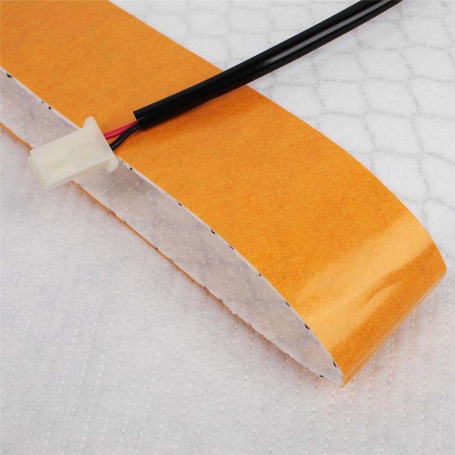 Универсальный 2 шт. 48×27 см Автомобильный подогреватель сиденья из углеродного волокна для легковых автомобилей, внедорожников