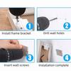 Z Clamp Picture Frame Hanging Z Clamps 100mm/152mm Metal Brackets Picture Hanger  Hanging Pictures