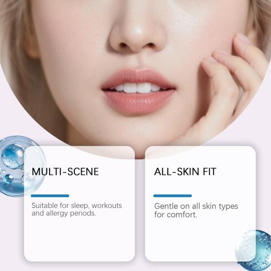 Yousheng Gentle Nasal Strips for Better Sleep Hypoallergenic Breathable Sleep Patch Flexible All-Night Adhesion Nose Patch for Promoting Airflow