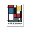Скандинавский Абстрактный Пит Мондриан Геометрическое Настенное Искусство Холст Постеры Живопись и Принты Настенные Картины для Гостиной Современный Декор