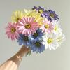 1 пучок шелковых гербер Свадебное украшение для дома Искусственные цветы Украшение для дома Подсолнух Искусственные цветы