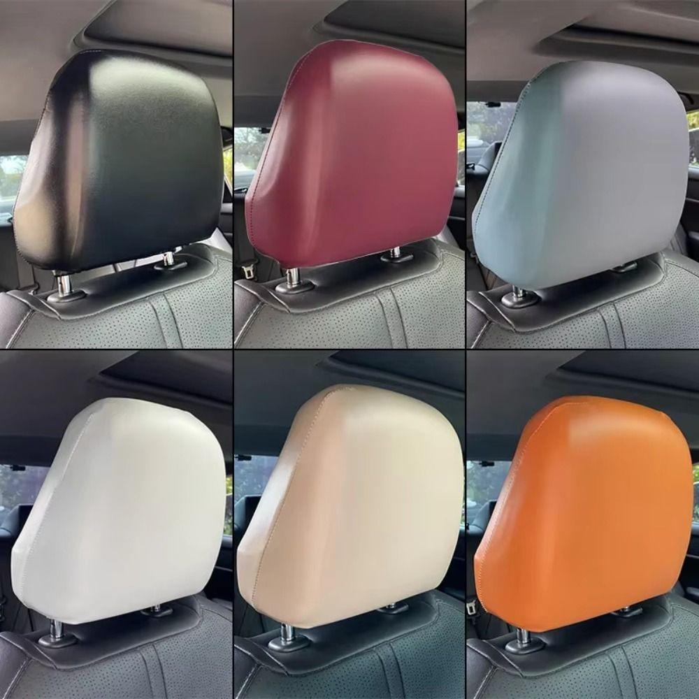 Waterproof Universal Car Headrest Cover Dustproof Elastic Headrest Cover  Truck