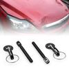 2 Set Bonnet Aluminum Pin Modified Durable Lock Parts Alloy Hood Latch Pin Kit