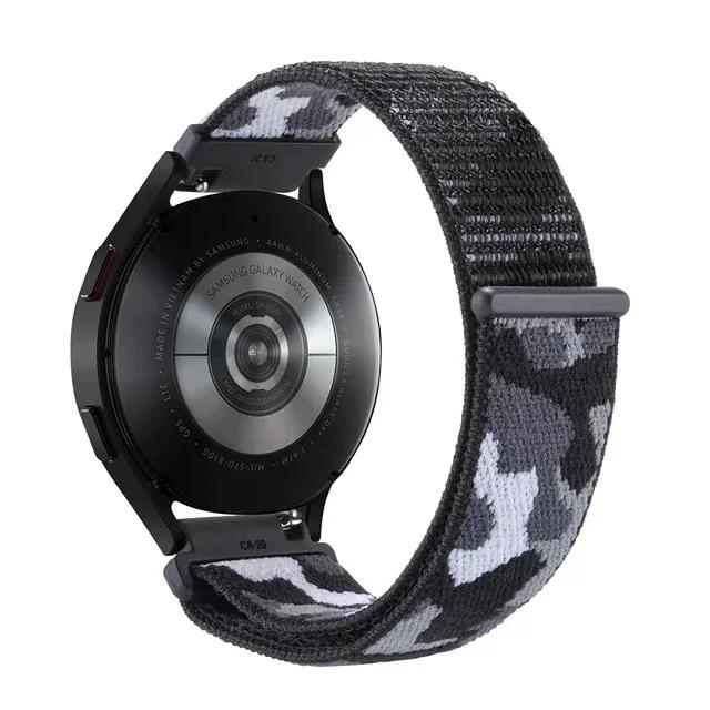 Нейлоновый ремешок 20 мм 22 мм для Garmin Forerunner 55 165 265 255 Сменный ремешок для Gramin Active 5/Vivomove Trend/Vivoactive 5