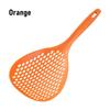 1Pcs Skimmer Food Straining Spoon Anti-scald Colander Strainer Portable Plastic Spoon
