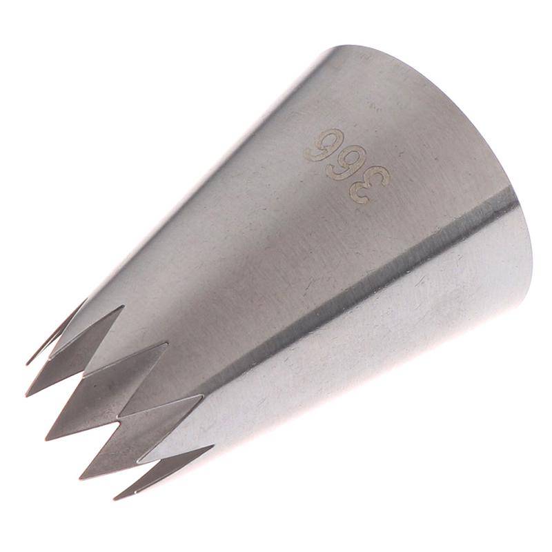 #366 Большая открытая насадка-звездочка Насадки для крема для глазури Формы для выпечки Советы по выпечке