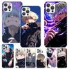 Kaisen J-Jujutsu Инумаки Тоге Чехол для телефона Для iPhone 13 12 Mini 11 Pro Max XS XR X Max 7 Plus 8 SE 6 6S 5 5S Мягкий силикон Печать