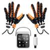 Умная реабилитационная роботизированная перчатка для инсульта и гемиплегии, 5-пальцевый тренажер для терапии рук со светодиодным дисплеем, зеркальная тренировка, перчатка для инсульта для пожилых