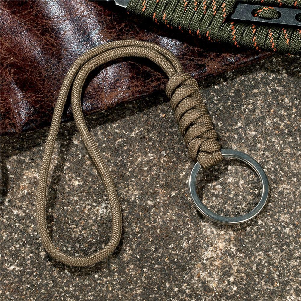 Веревка прочный шнур плетеный брелок для ключей веревка паракорд шнур плетеный брелок для ключей