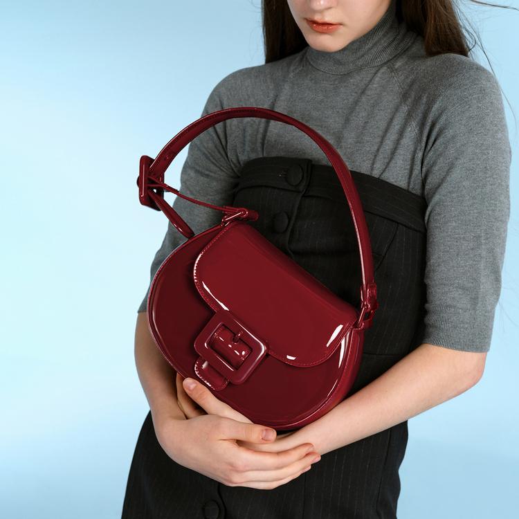 New CHARLES&KEITH Polyurethane Synthetic Leather Shoulder Bag Regular Women's Multicolor CK2-20270980