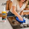 Range Hood Cleaner Grill Spray Heavy-Duty Grease Remover Kitchen Cleaner Effectively Easy Spray Remove Stains Degreaser for BBQ Grates Ovens