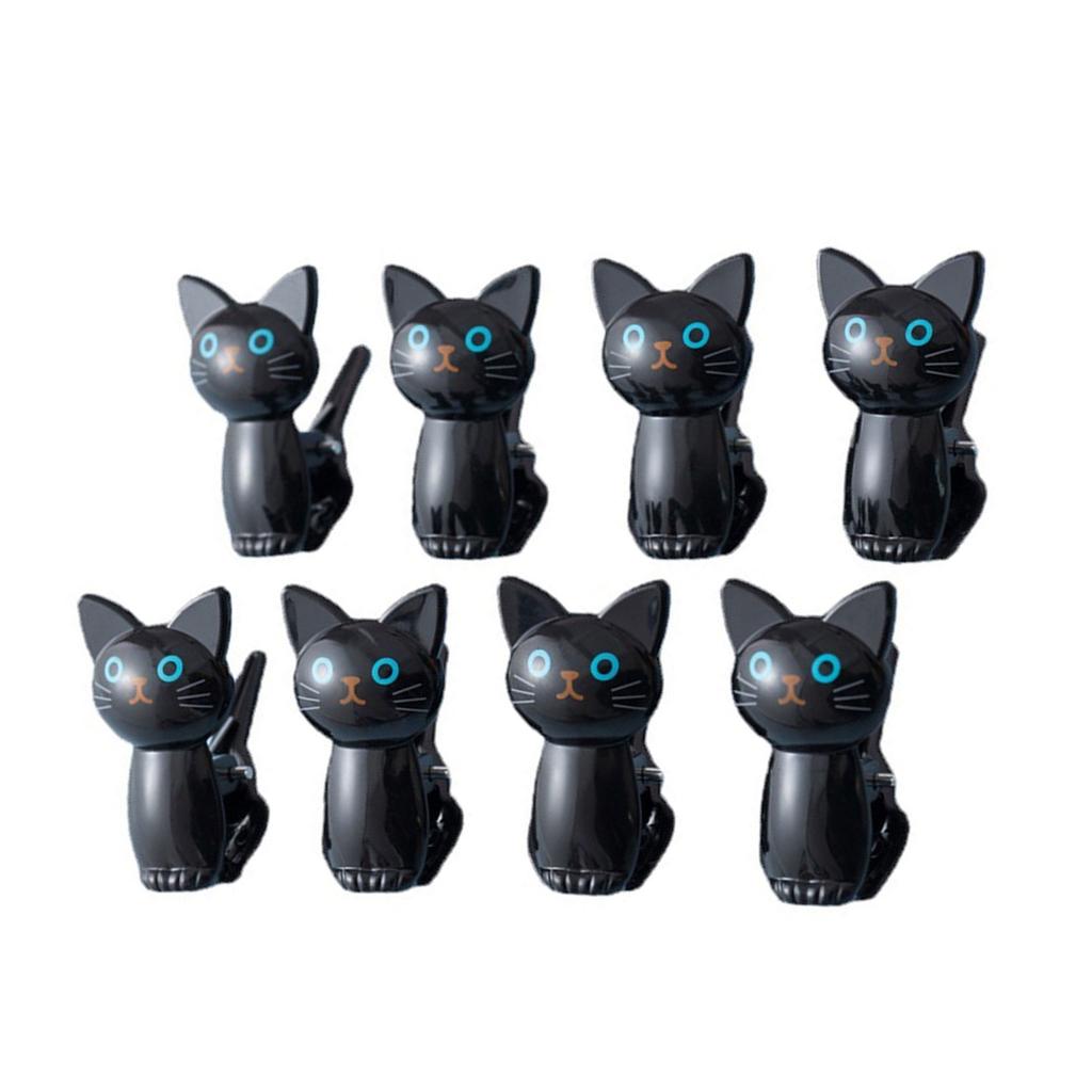 Удобный белый/черный зажим для хранения книг, многоцелевой зажим для блокнотов, удобные белые/черные зажимы для организации стола