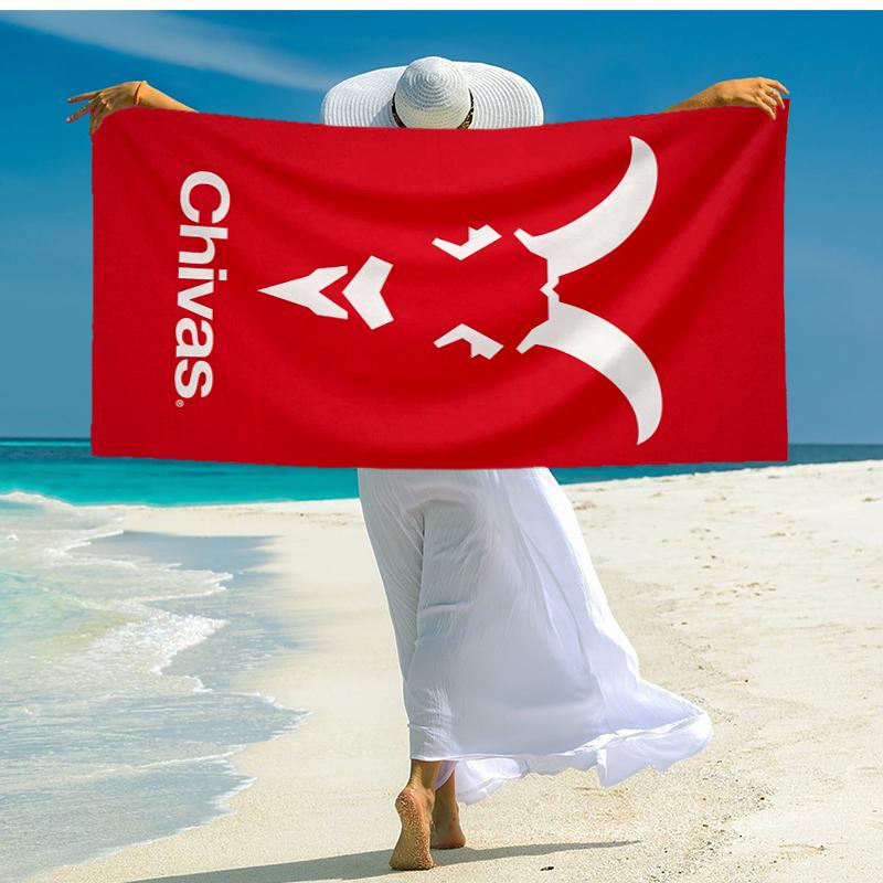 USA FC Fashion Beach Towel: Ideal for Summer Adventures Soft, absorbent and quick drying suitable for swimming and bathing