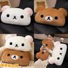 Plush Rilakkuma Pillow For Kids And Teens Soft Cotton Bed Cushion For Dorm Room Decor