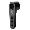 Aluminum Alloy RC Steering Servo Half Arm Horn 28.5mm 25T for HSP 110 Truck (Black)
