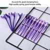 12PCS Stainless Steel Hairdressing Styling Clamps Professional Hair Clips  For Hairstyling
