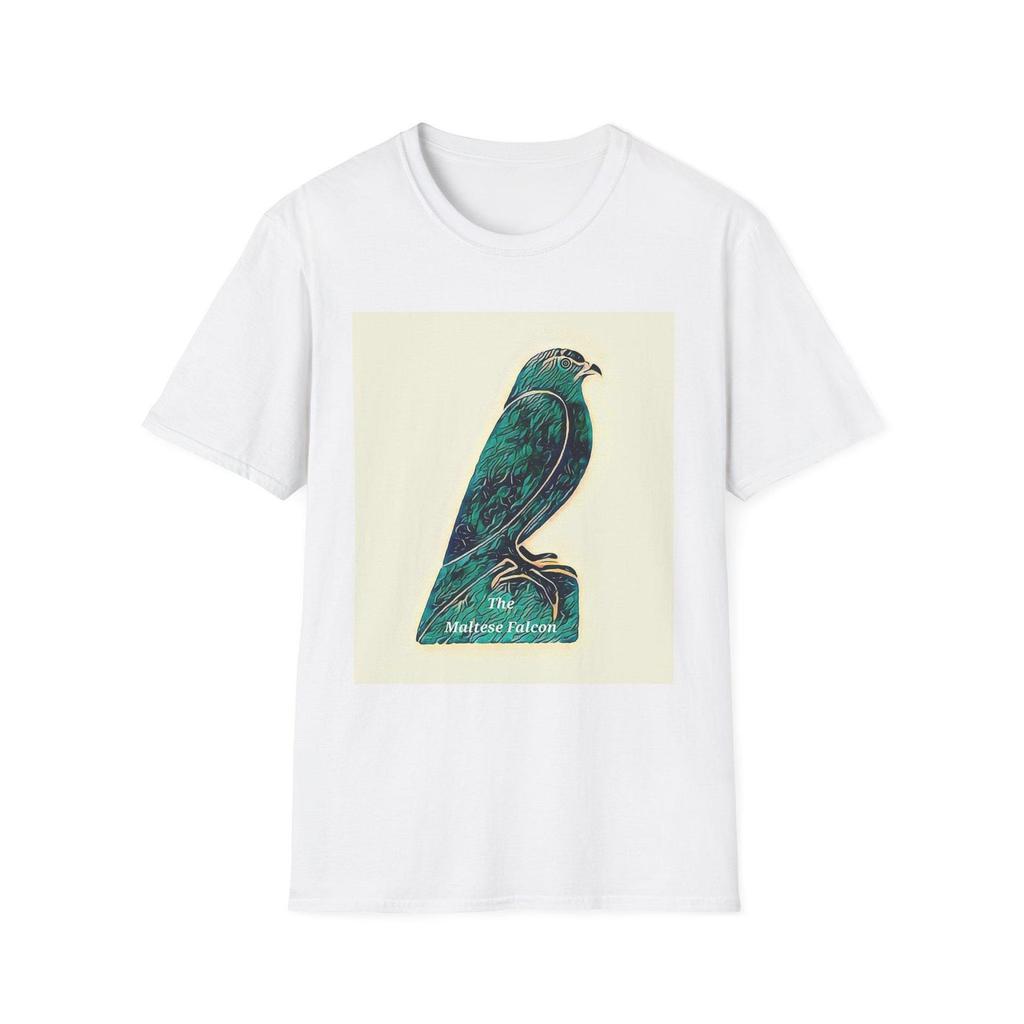 The Maltese Falcon Graphic Tee: Unisex Softstyle Ring-Spun Cotton T-Shirt