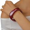 Smudging Acrylic Bangle Resin Retro Hand Ring Temperament Irregular Wide Bracelet  Girls