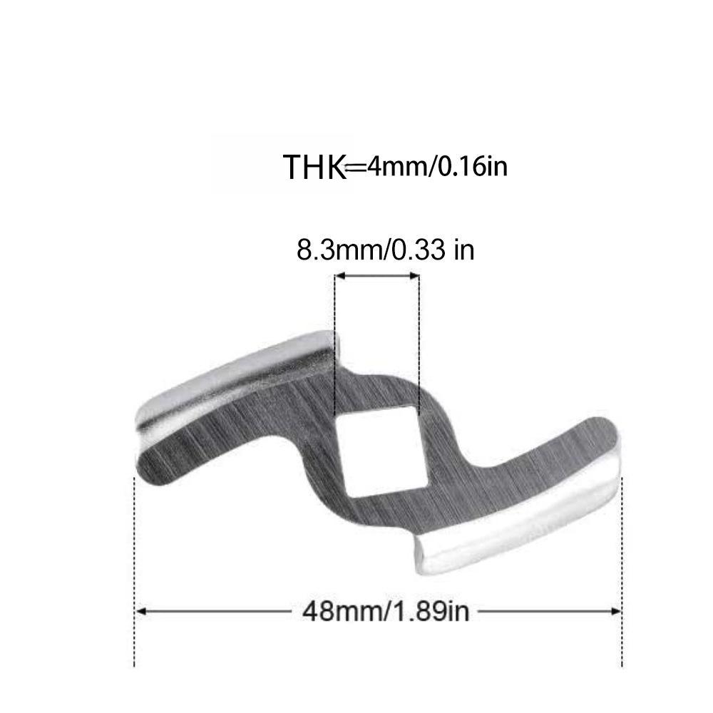 1 шт. Мясорубка пластина чистая мясорубка детали элементы заменить нержавеющую сталь отверстие для мяса пластина
