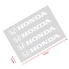 2025 Hot 4Pcs Car Door Handle Stickers Tire Rear View Mirror Decals Decoration For Honda Civic Inspire Accord FIT HRV CRV Odysse