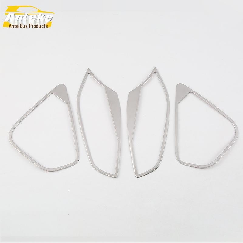 18-Модельный Совместимый Чехол для Автомобильного Динамика из Нержавеющей Стали с Яркой Кольцевой Отделкой