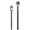 Селфи-палка из углеродного волокна для экшн-камер DJI Osmo Action, Insta360, GoPro, удлинительные палки с отверстием 1/4" для штатива