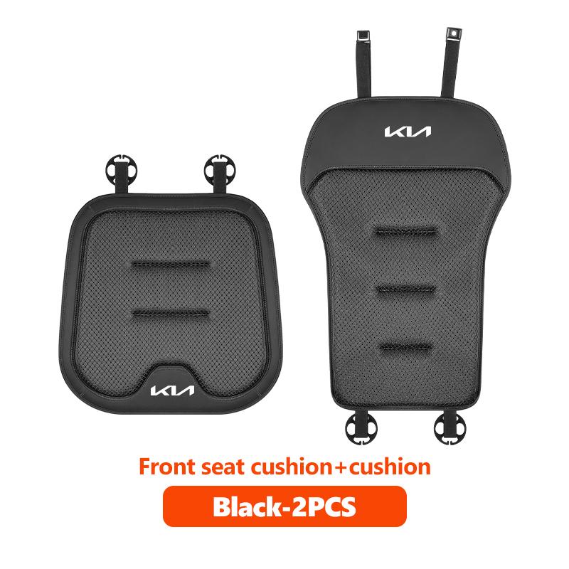 AMT2 Non-slip Car Seat Cushion Breathable Seat Height Increase Pad Backrest Mat For KIA Cadenza Carens Carnival Cerato Ev6 FORTE K5