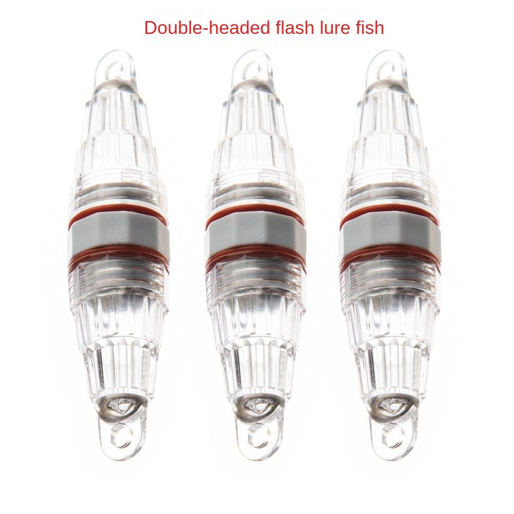 4 Colors Bait Light Plastic Lure Light Fishing Accessories LED Fish Lamp