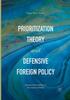 Книга Prioritization Theory and Defensive Foreign Policy : Systemic Vulnerabilities In International Politics