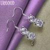 925 Sterling Silver Cat Earrings Fashion Jewelry
