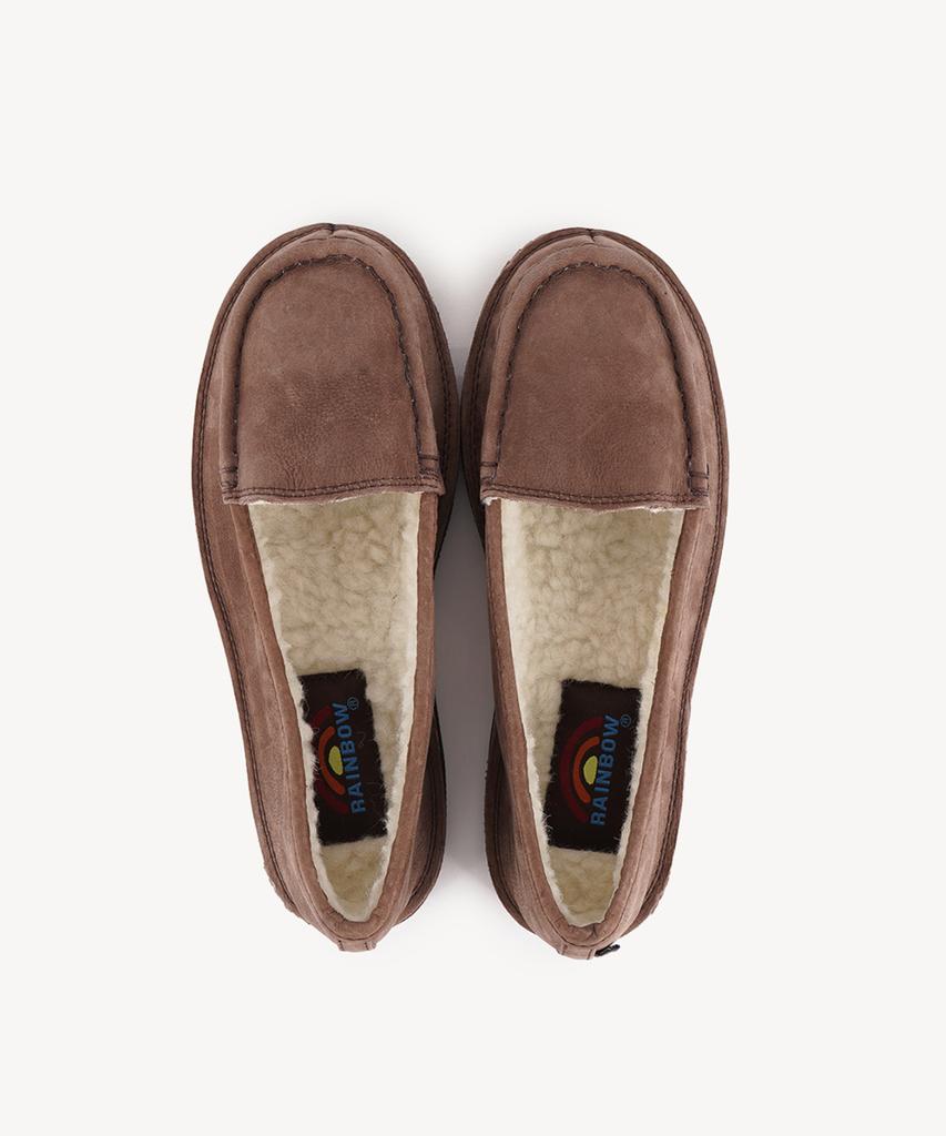 Rainbow Sandals Классические флисовые мокасины Эспрессо Мужские и Женские
