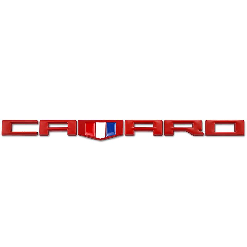 3D наклейки на автомобиль с буквами CAMARO, значок-эмблема на задний багажник для Chevrolet Camaro Equinox Traverse Montana Silverado TrailBlazer Suburban