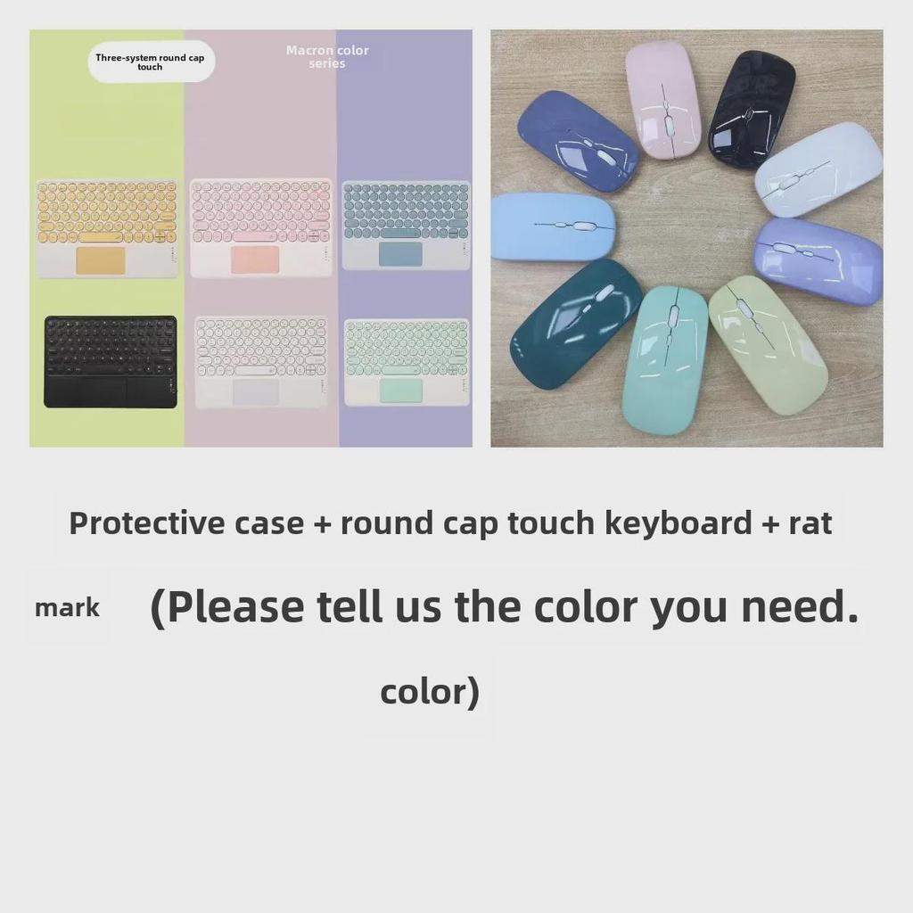 Kuangji Bluetooth Keyboard Case for Samsung Galaxy Tab S9 FE 10.9 Inch