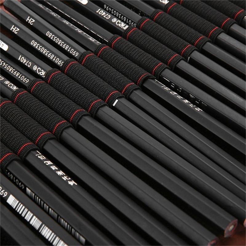 29 шт., набор карандашей для эскизов, профессиональный набор для рисования, деревянные карандаши, сумки для карандашей для художников, школьников, товары для рукоделия