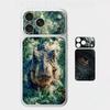 3D Наклейка на весь корпус 'Доисторические Гиганты' для iPhone 17/Pro/Pro Max Цветная Задняя Защитная Наклейка