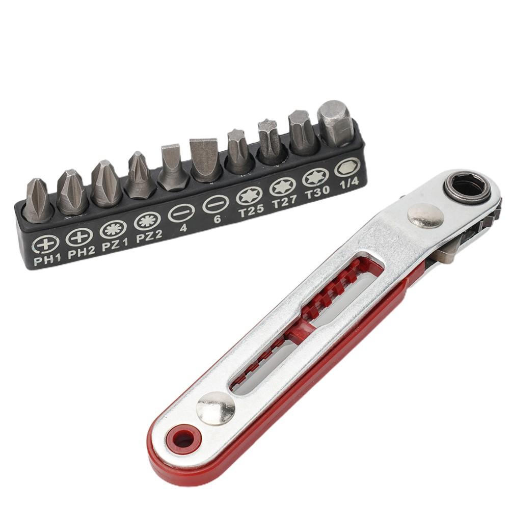 Отвертка бита хром-ванадиевая сталь ручка отвертки 11 шт./набор