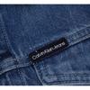 Calvin Klein Свободная однотонная куртка с лацканами и длинным рукавом для мужчин Синий 40GM720-420-S