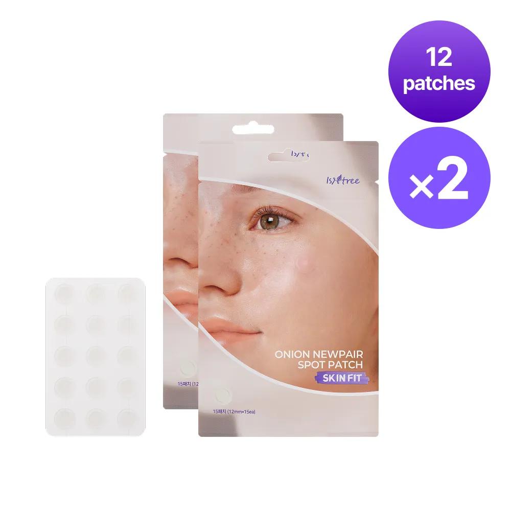 Isntree Onion Newpair Пластырь от пятен #Skin Fit 15 шт. Двойной набор