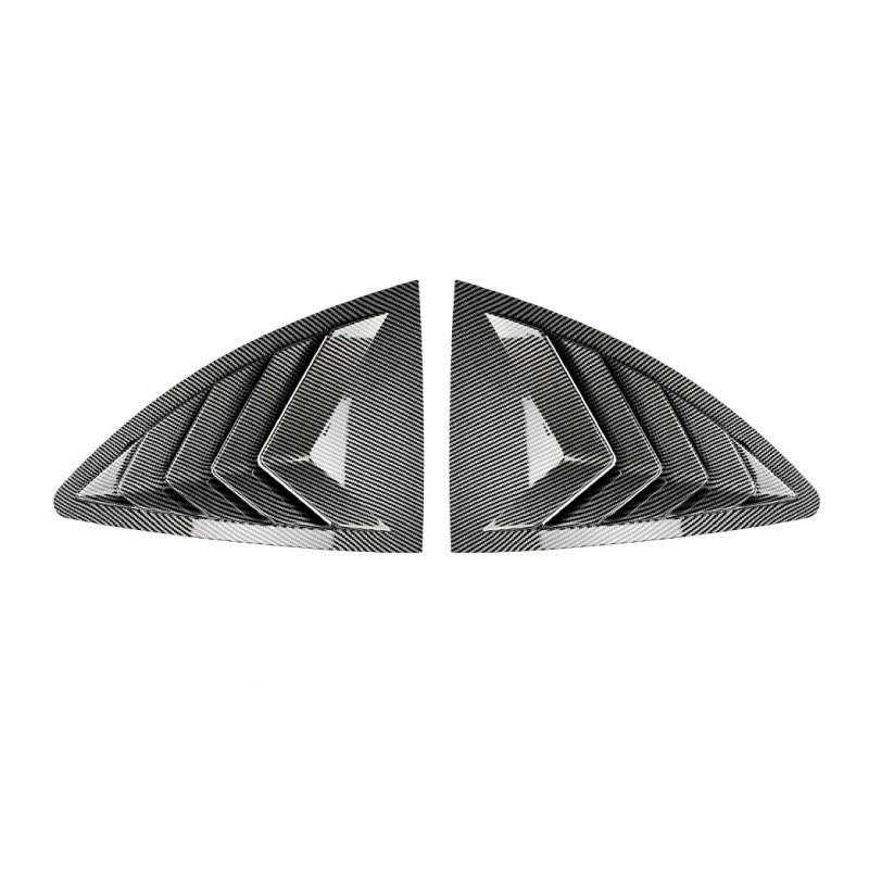 Car Rear Window Louver Trim Cover For Toyota GT86 For Subaru BRZ Scion FR-S 2013- Triangle Shutter Body Kits Car Accessories