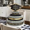2025 Graduation Gifts 3 Tier Cake Filled with Cash Money Class of 2025 Graduation Decoration for Boys Girls High School College Grad Party Supplies