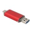 USB 3.0 U-диск из красного алюминиевого сплава ThreeInOne высокоскоростное запоминающее устройство большой емкости(256GB )